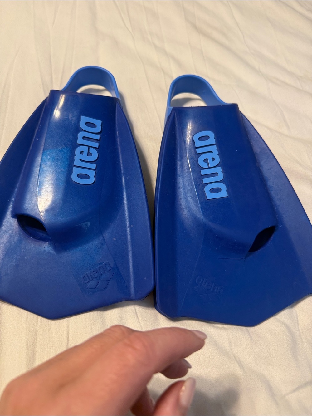 arena Kids Swim Training Fins in Blue